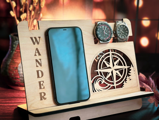 Docking Nightstand Organizer