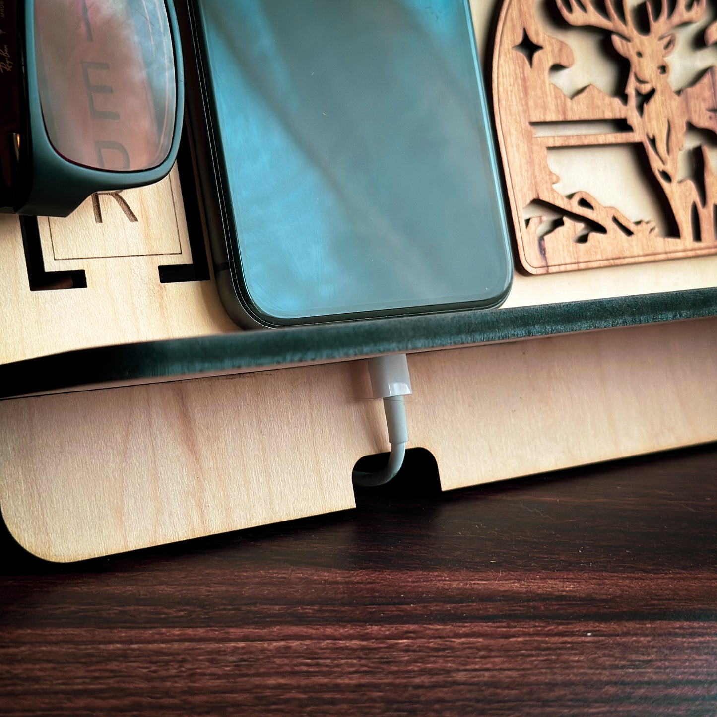 Docking Nightstand Organizer