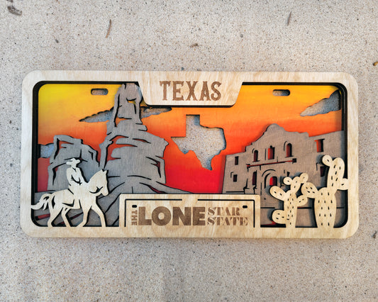 State License Plate Signs