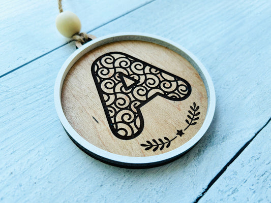 Twirl Letters Engraving