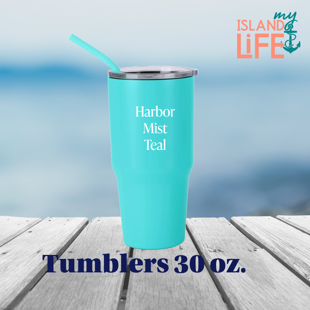 30 oz tumbler teal