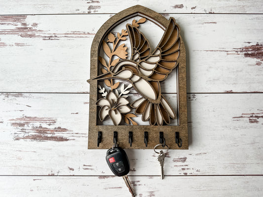 Hummingbird Arch Key Holders