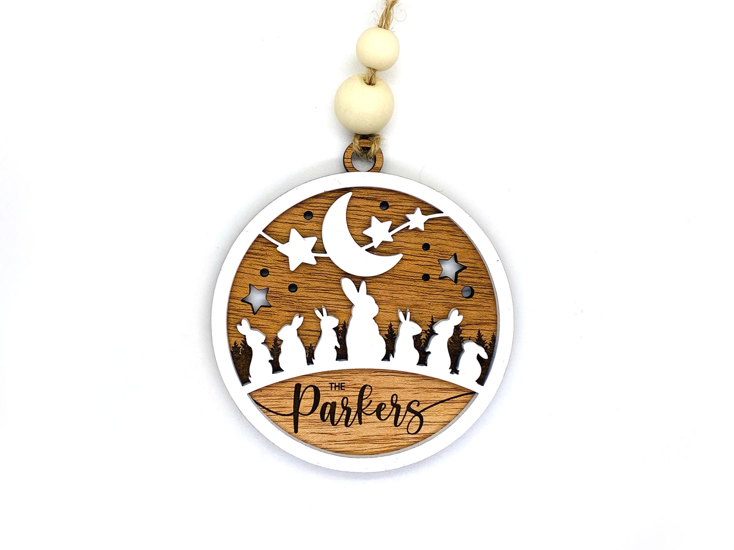 Bunny Family Ornaments