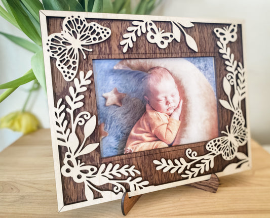 Butterfly Frame & Easel