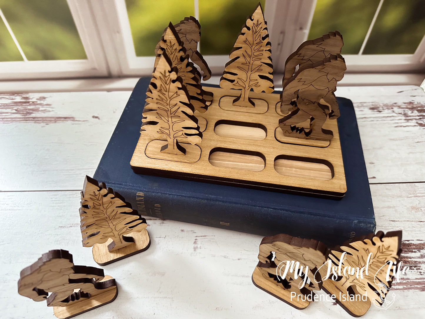 Bigfoot Tic Tac Toe Board