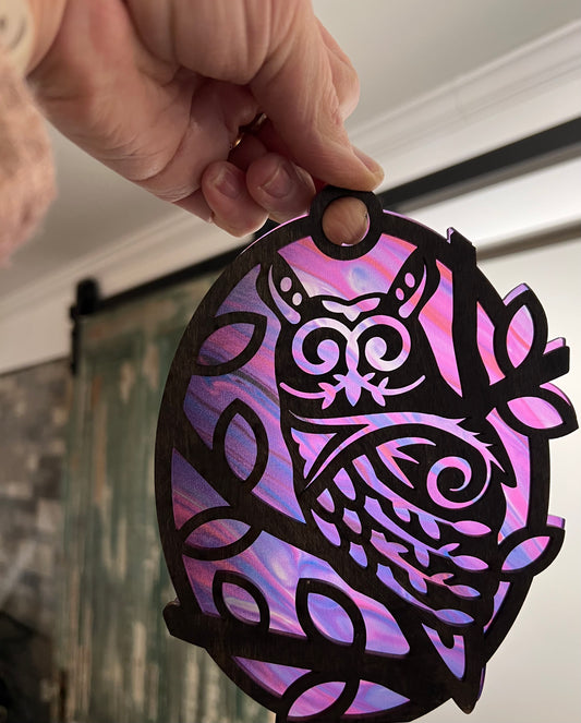 Owl Suncatcher
