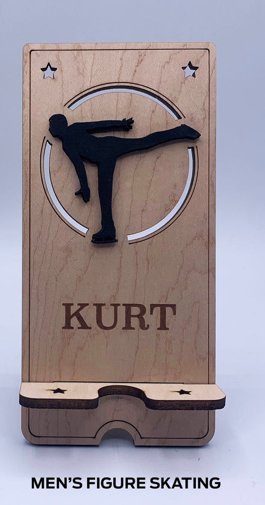Figure Skating Cell Phone Stand