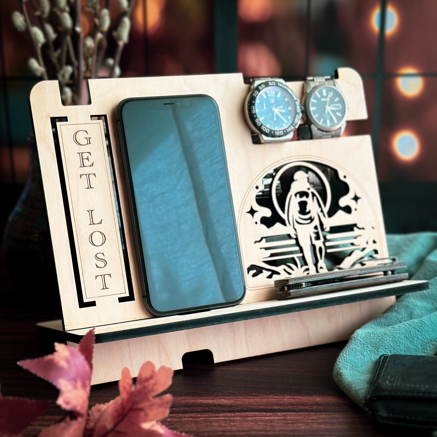Docking Nightstand Organizer