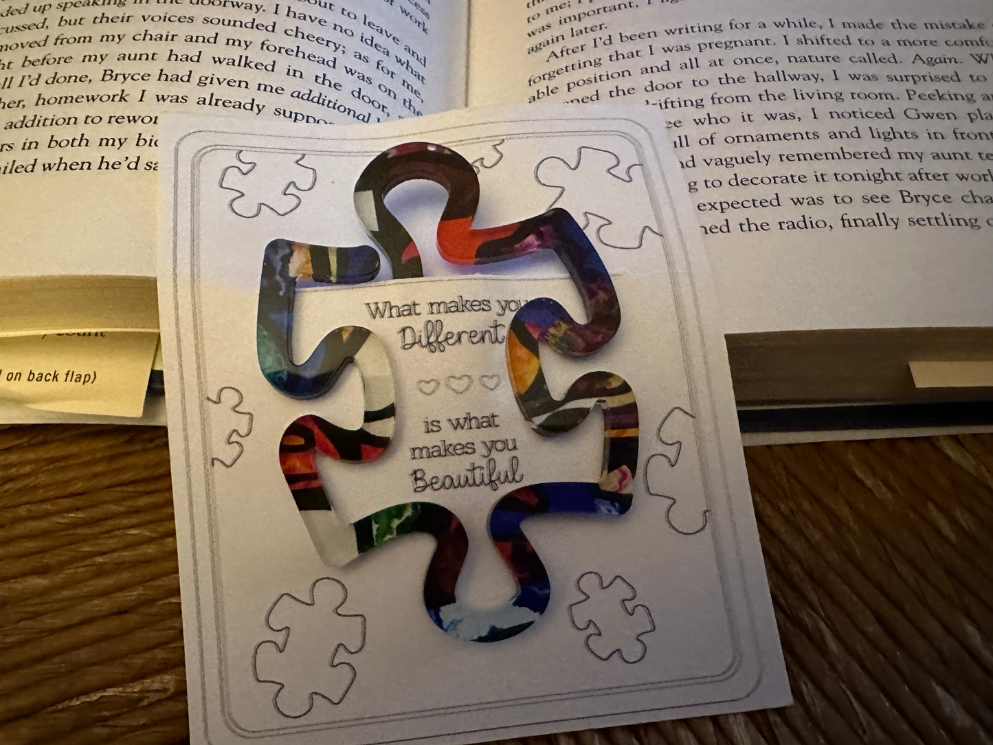 Puzzle Piece Bookmark
