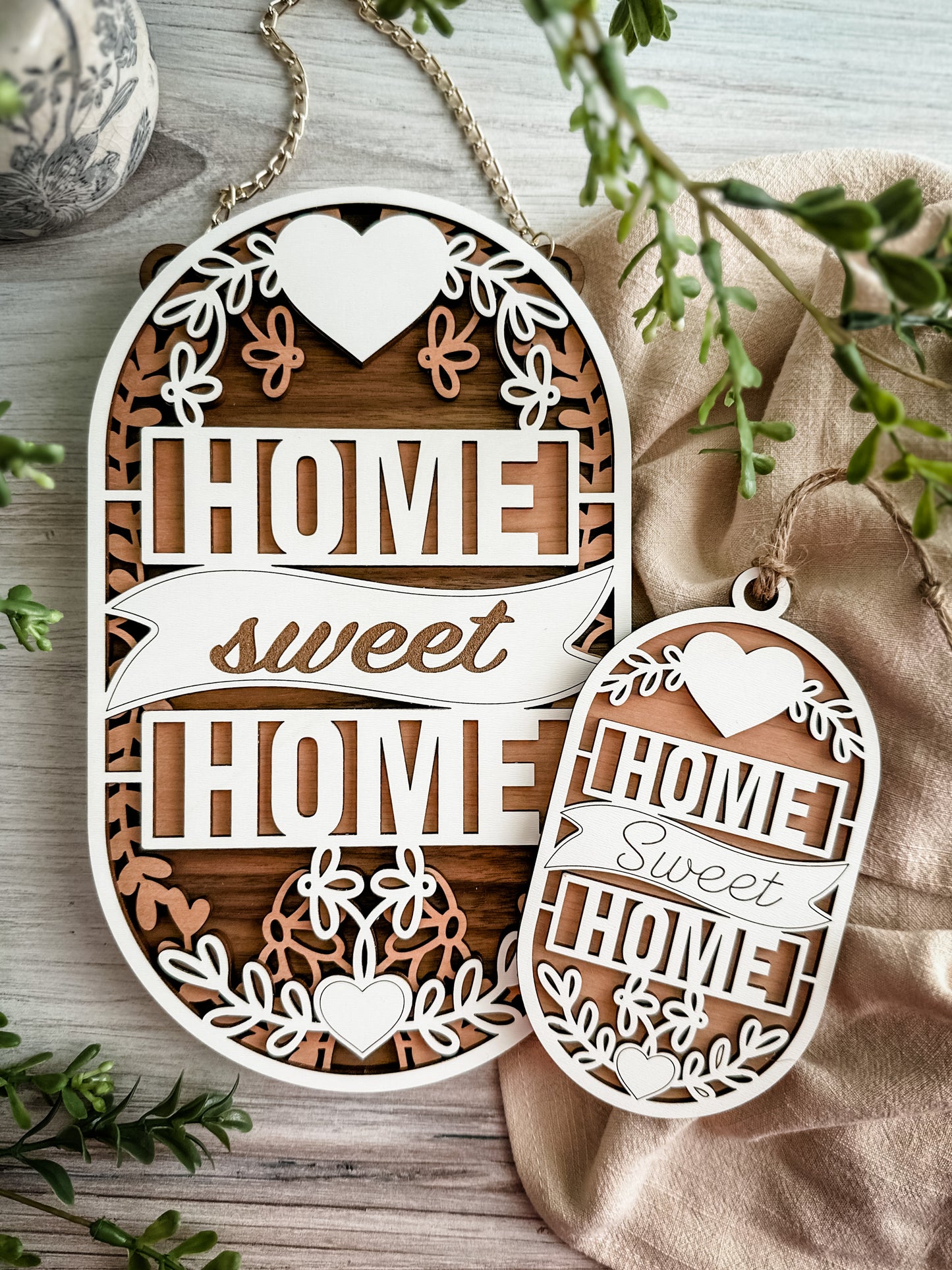 Floral Collection Ornaments