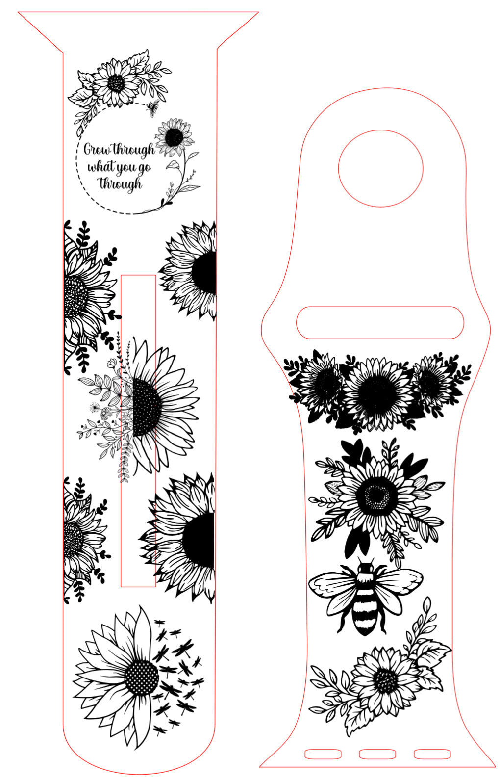 Grow Through Watch Band