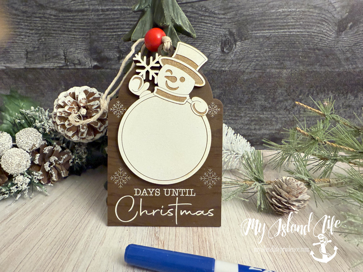 Christmas Countdown Ornaments