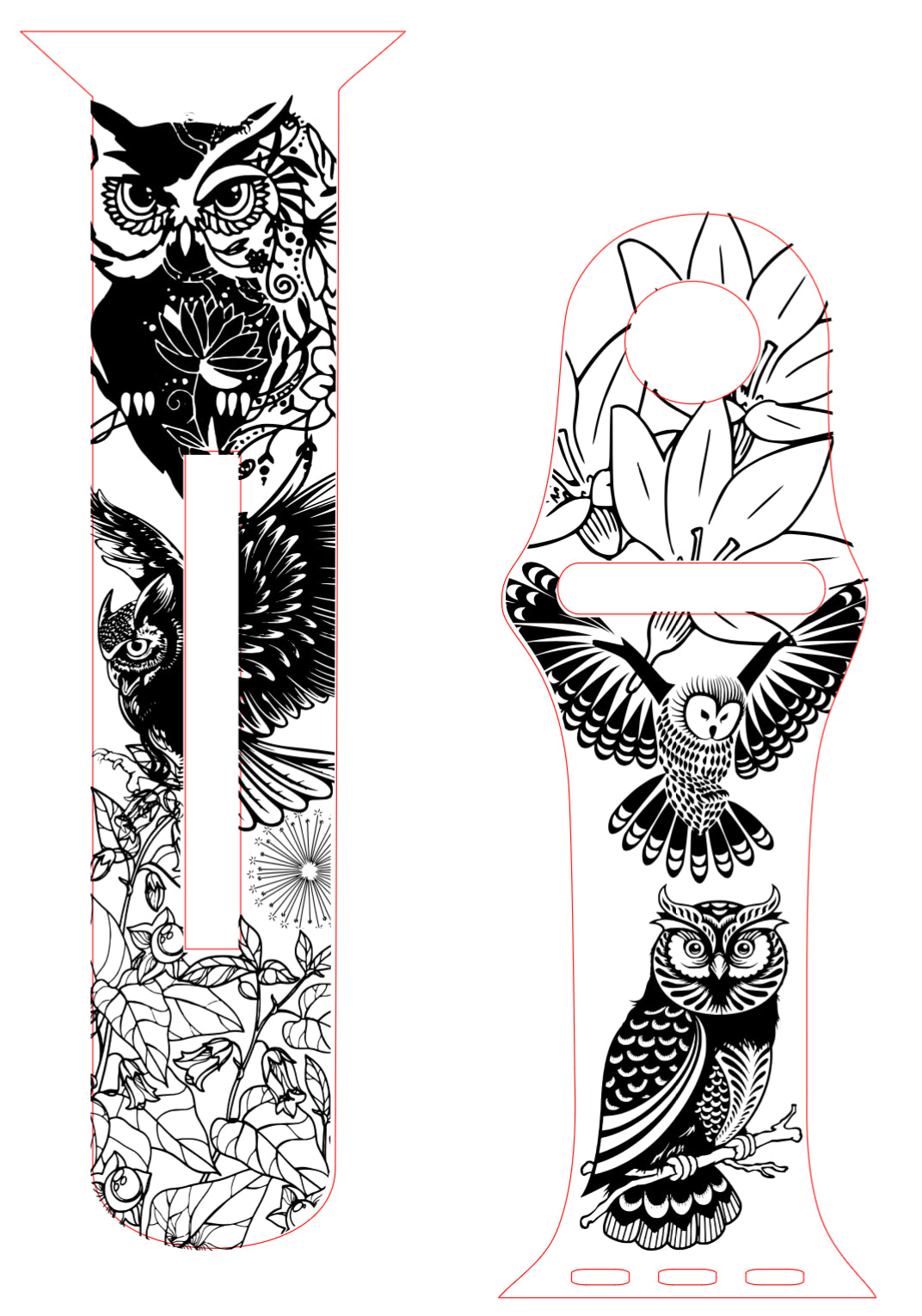 Owl Watch Band