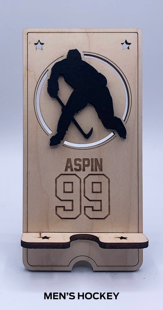 Hockey Cell Phone Stand
