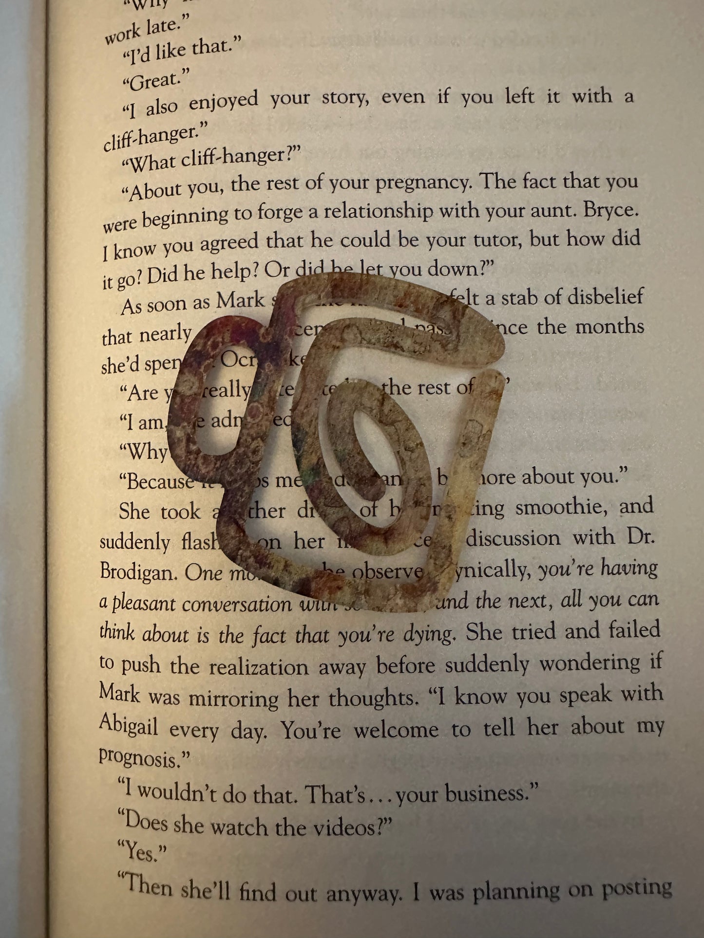 Coffee Mug Bookmark