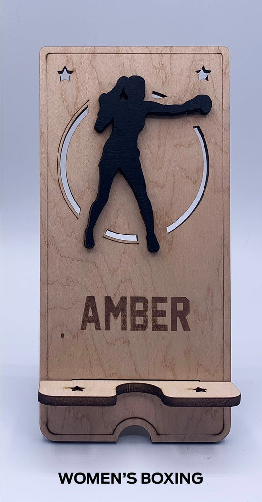 Boxing Cell Phone Stand