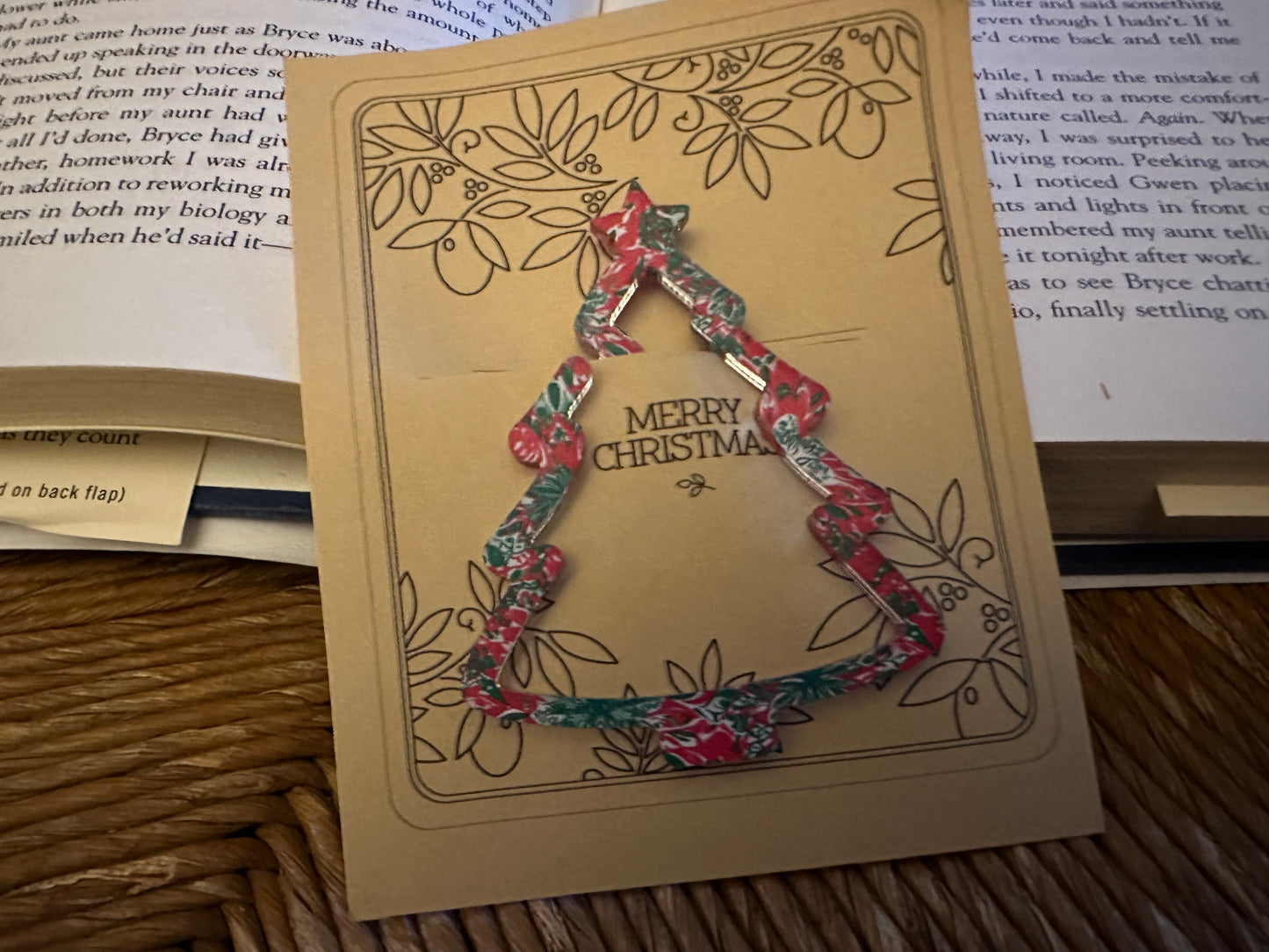 Christmas Tree Bookmark