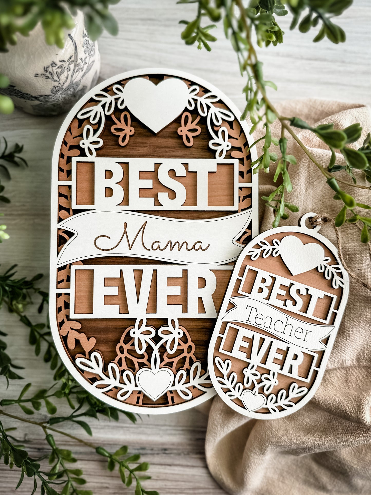 Floral Collection Ornaments