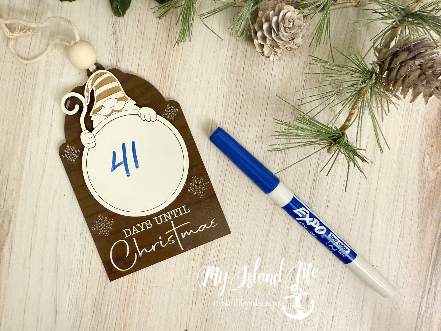 Christmas Countdown Ornaments