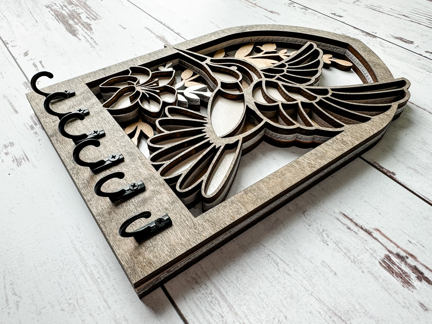 Hummingbird Arch Key Holders