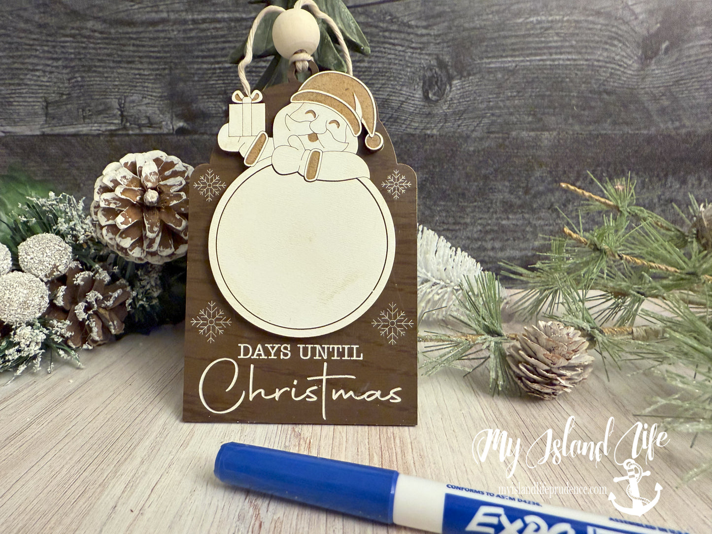 Christmas Countdown Ornaments