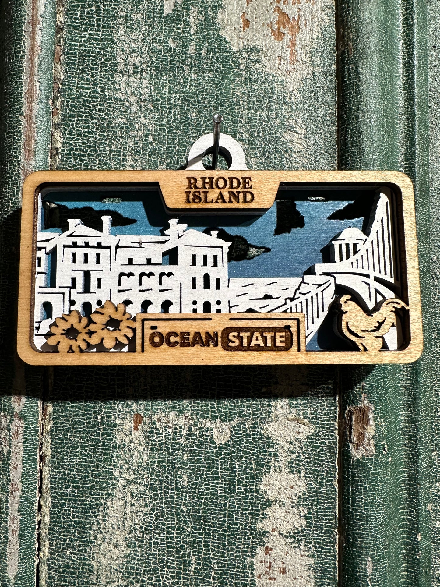 State License Plate Ornaments