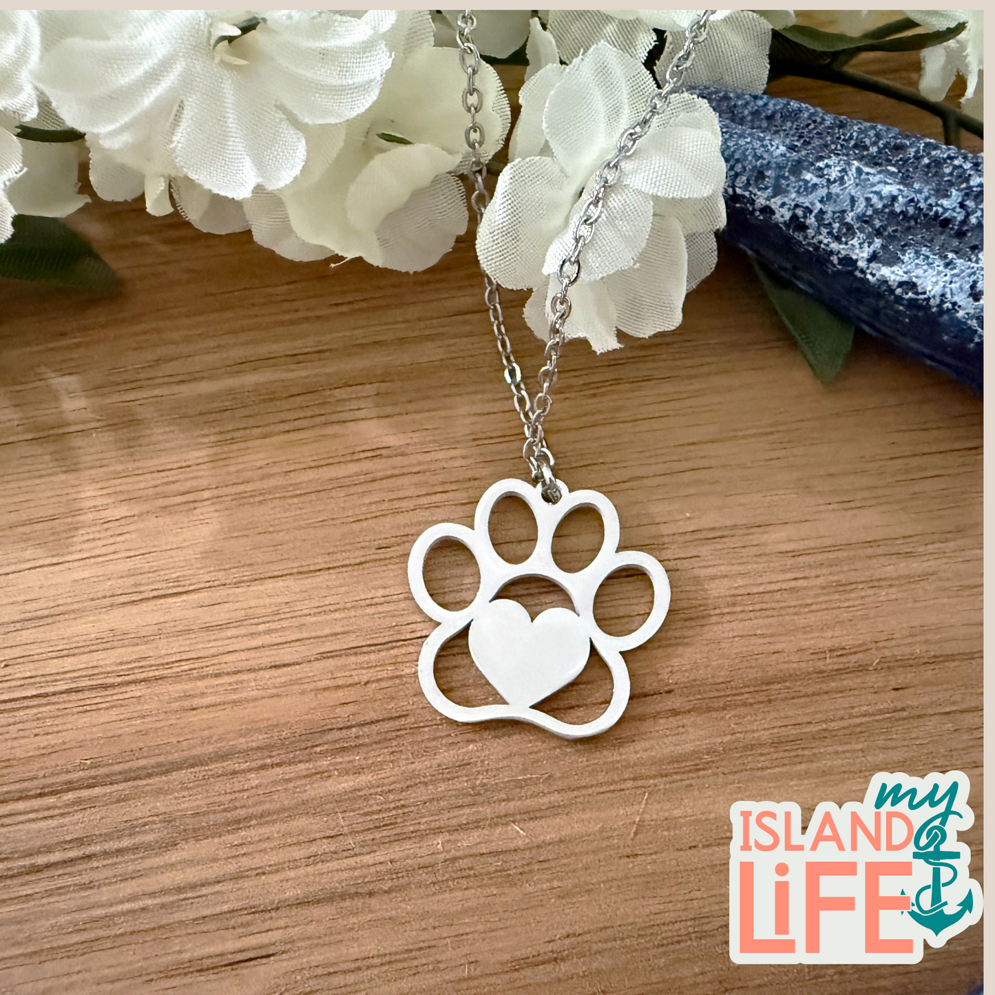 Paw Print Necklace | Personalized Gift