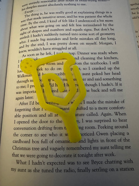 Pickleball Bookmark