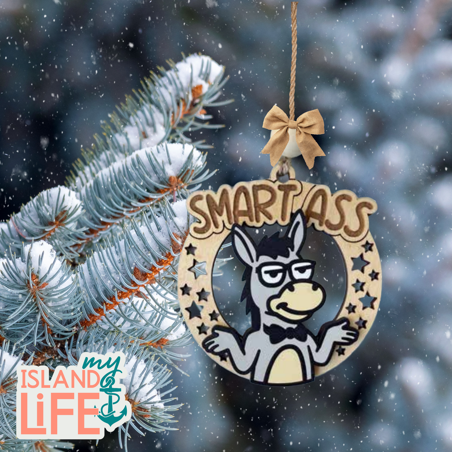 Smart Ass Ornament