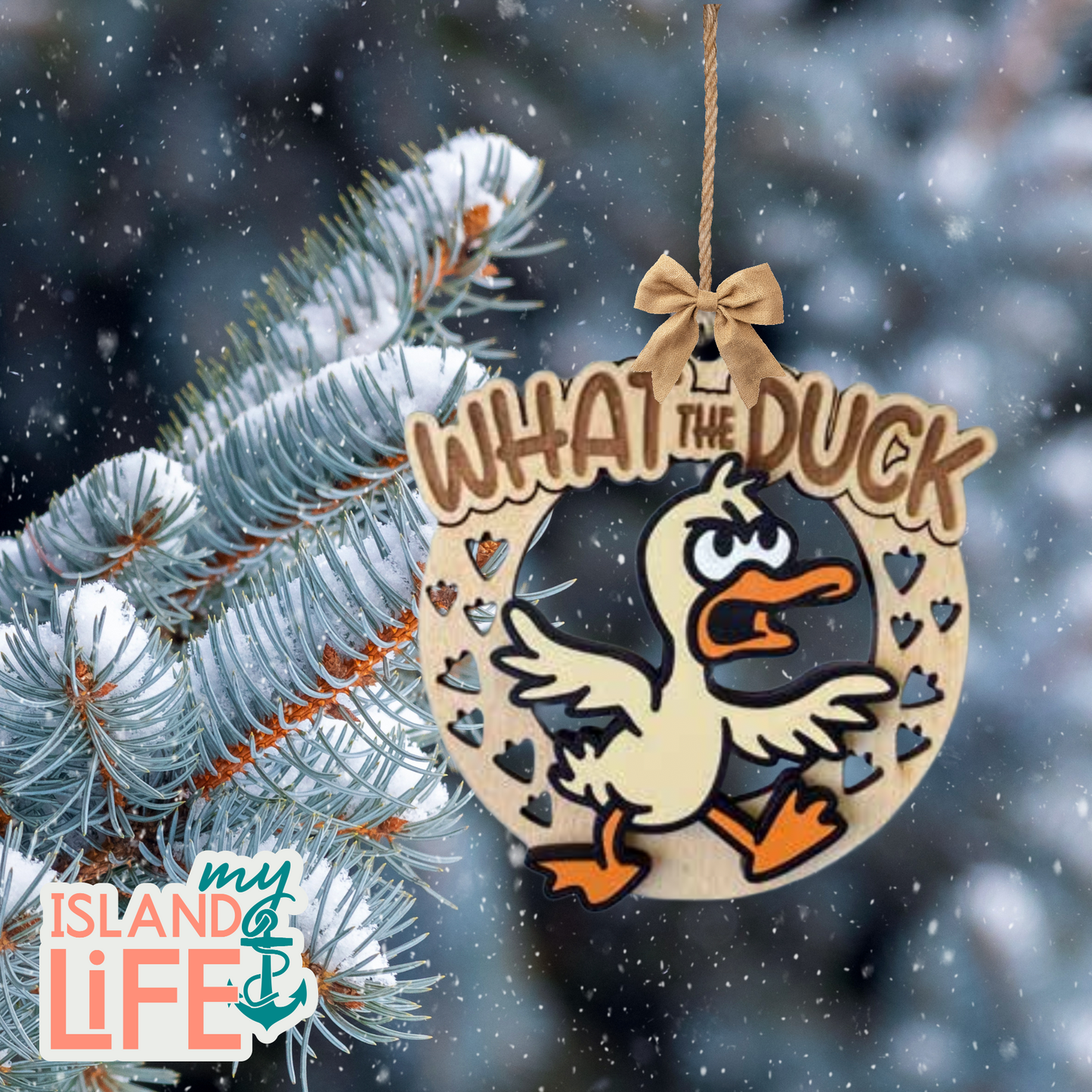 What the Duck Ornament