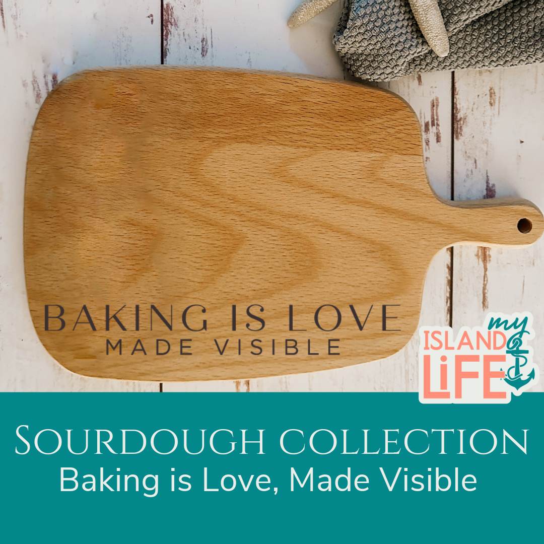 Baking is Love Made Visible Cutting Board