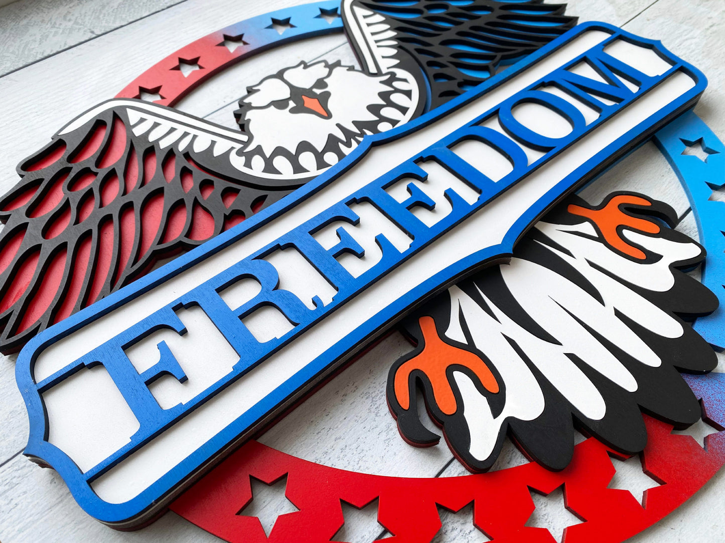Freedom Eagle Sign