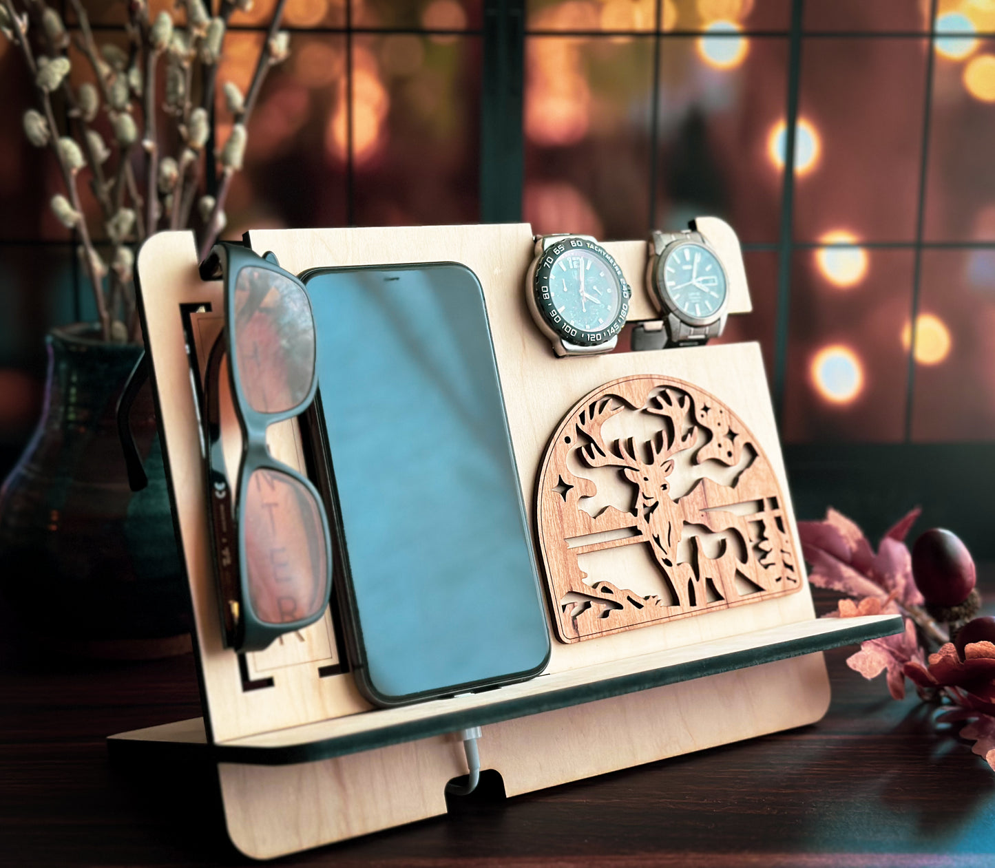 Docking Nightstand Organizer