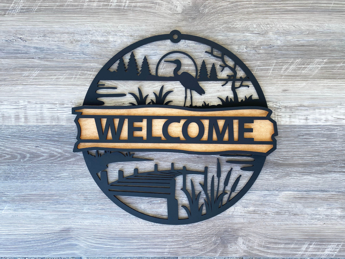 Lake Life Sign