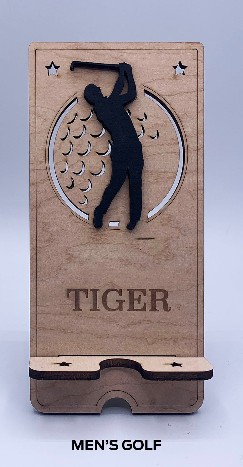 Golf Cell Phone Stand