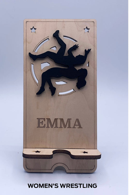 Wrestling Phone Stand