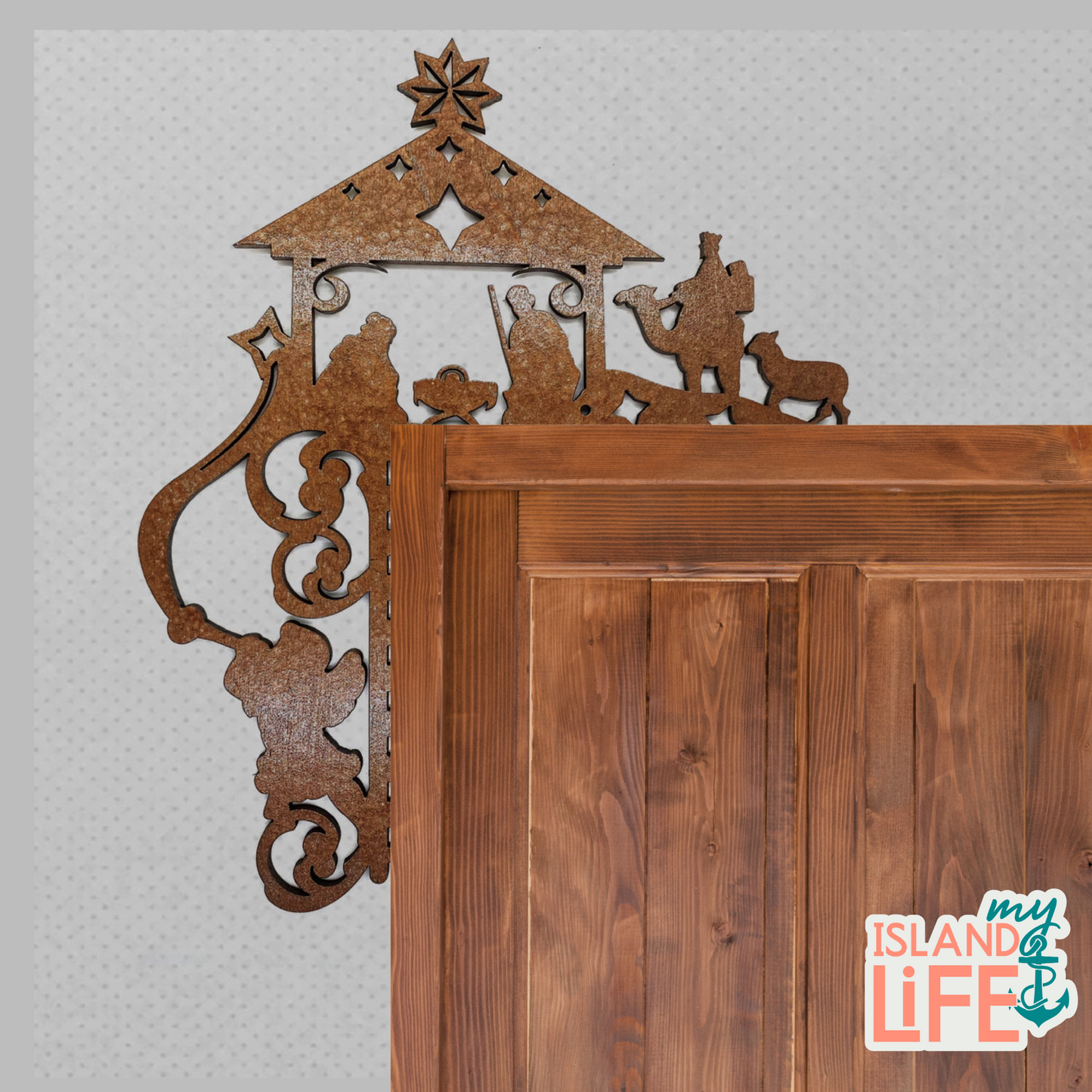 Nativity Scene Trim Corner