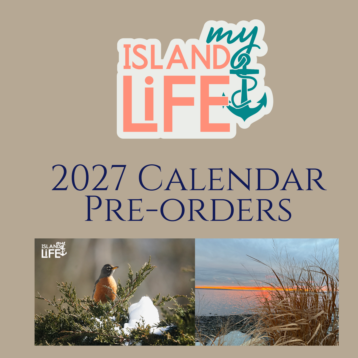 2027 My Island Life Calendar | Preorder