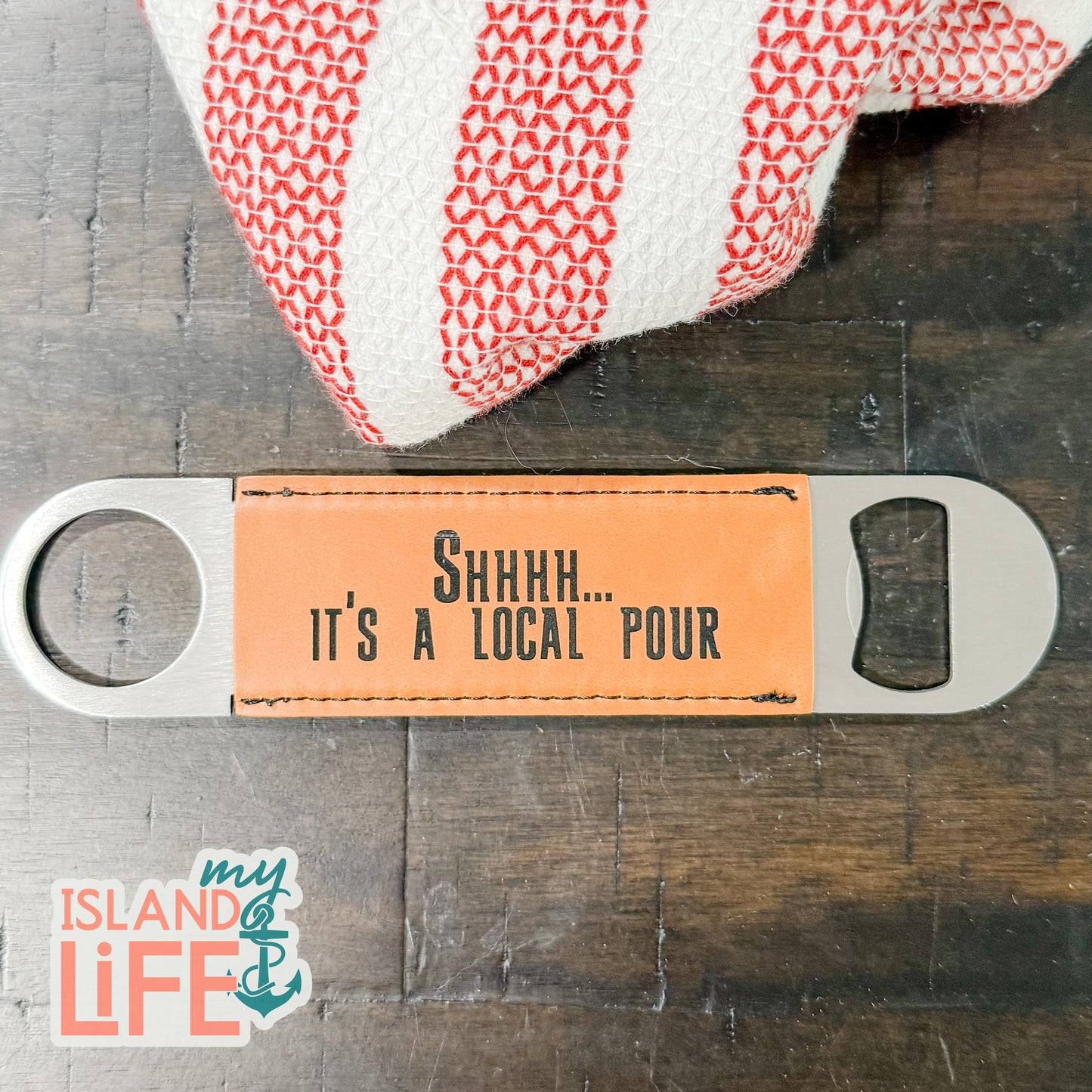 Prudence Island Engraved Bottle Opener