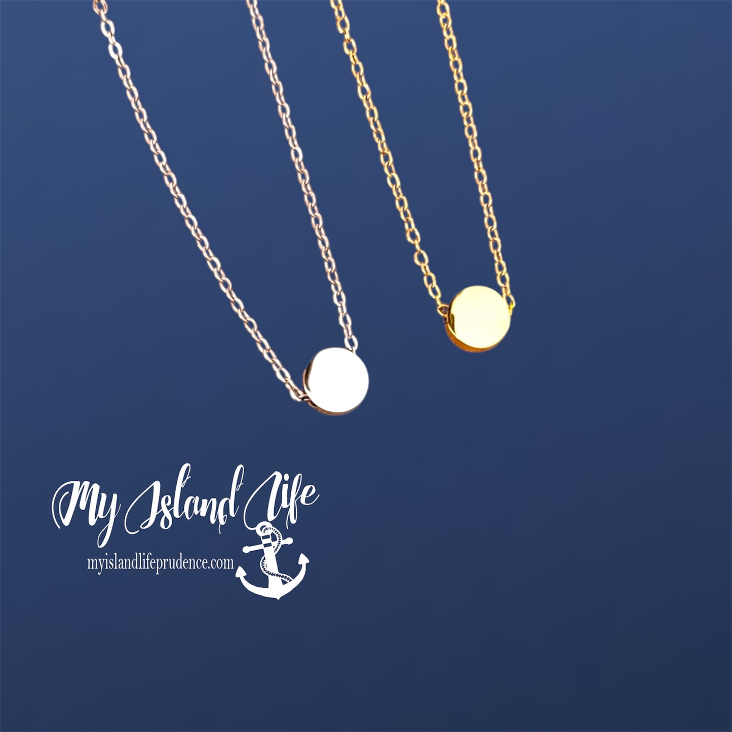 Mini Circle Necklaces