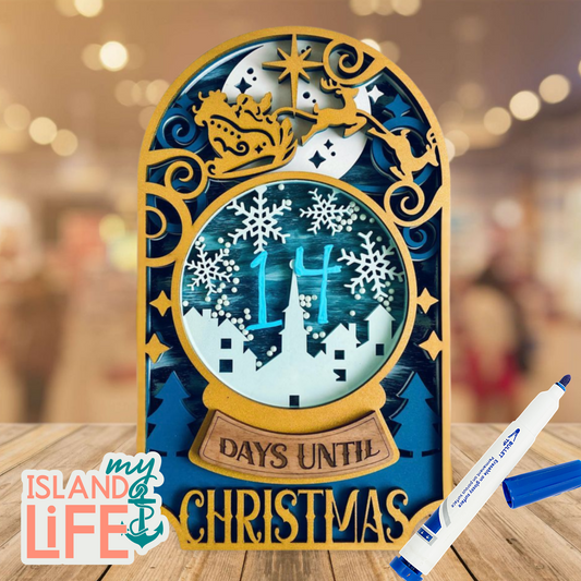 Snow Globe Christmas Countdown