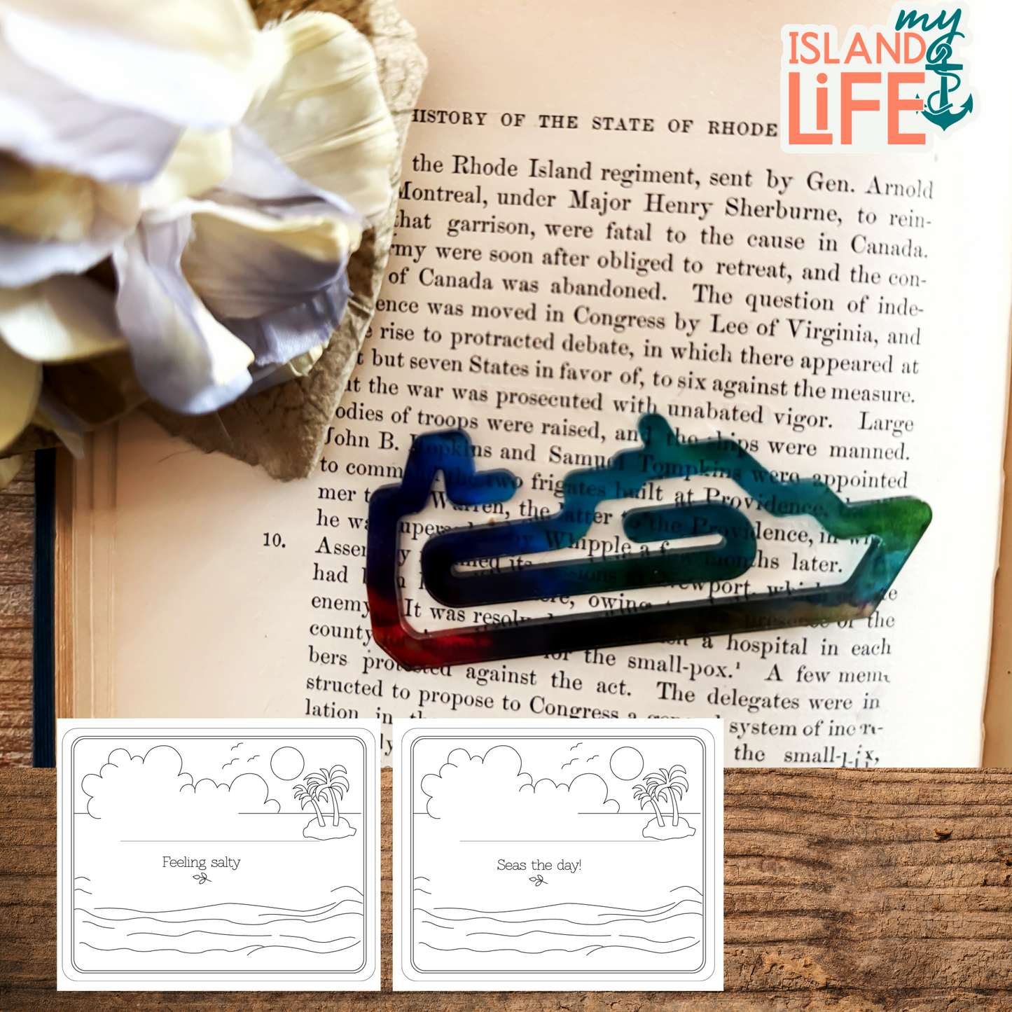 Cruiseship Bookmark