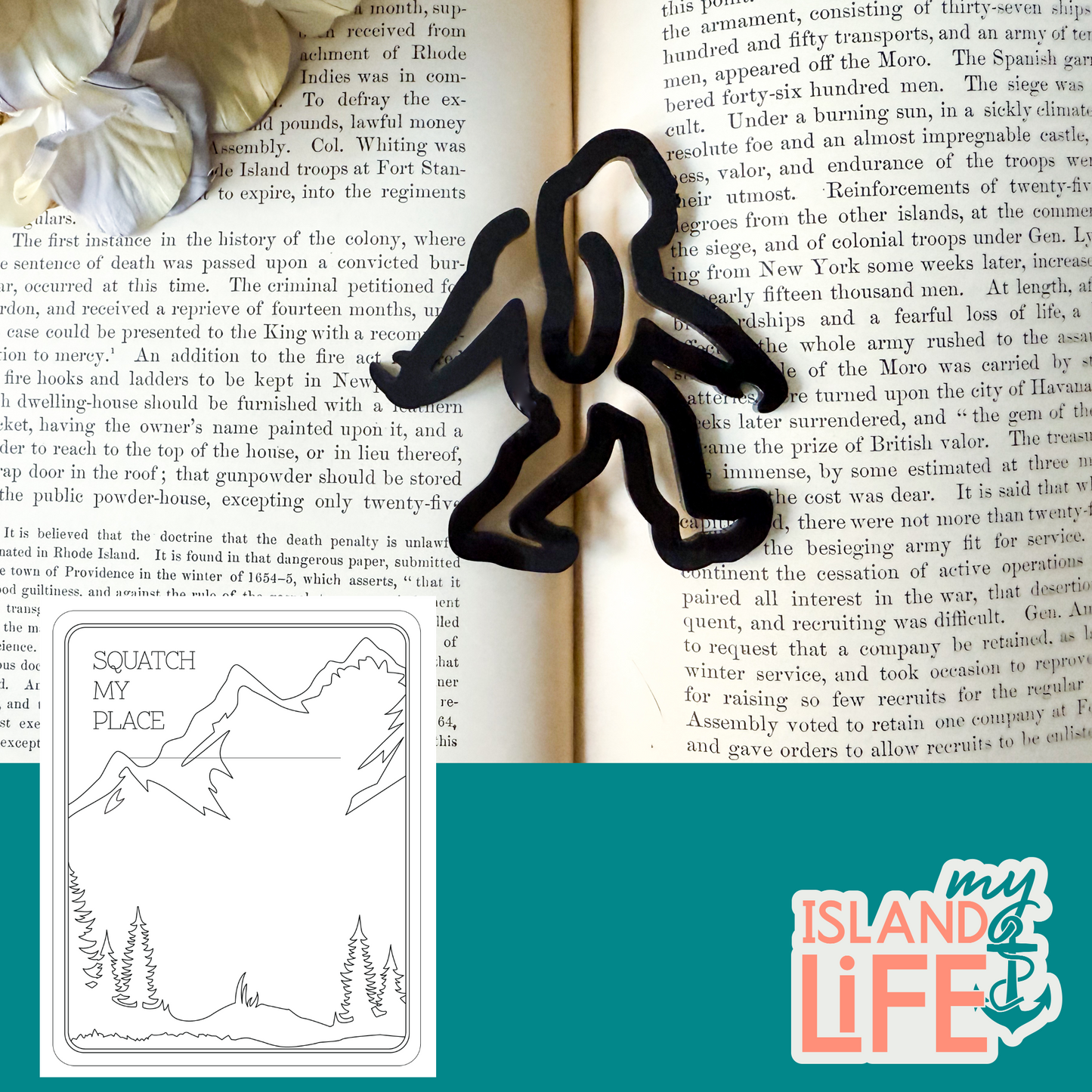 Bigfoot / Sasquatch Bookmark
