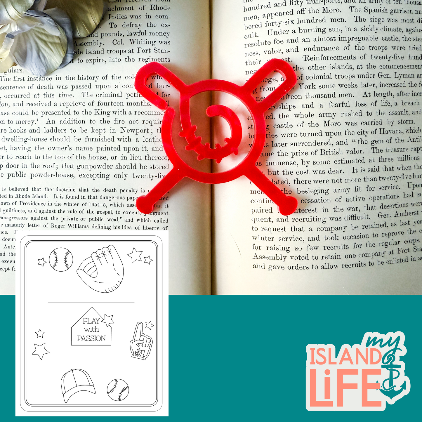 Baseball / Softball Bookmark