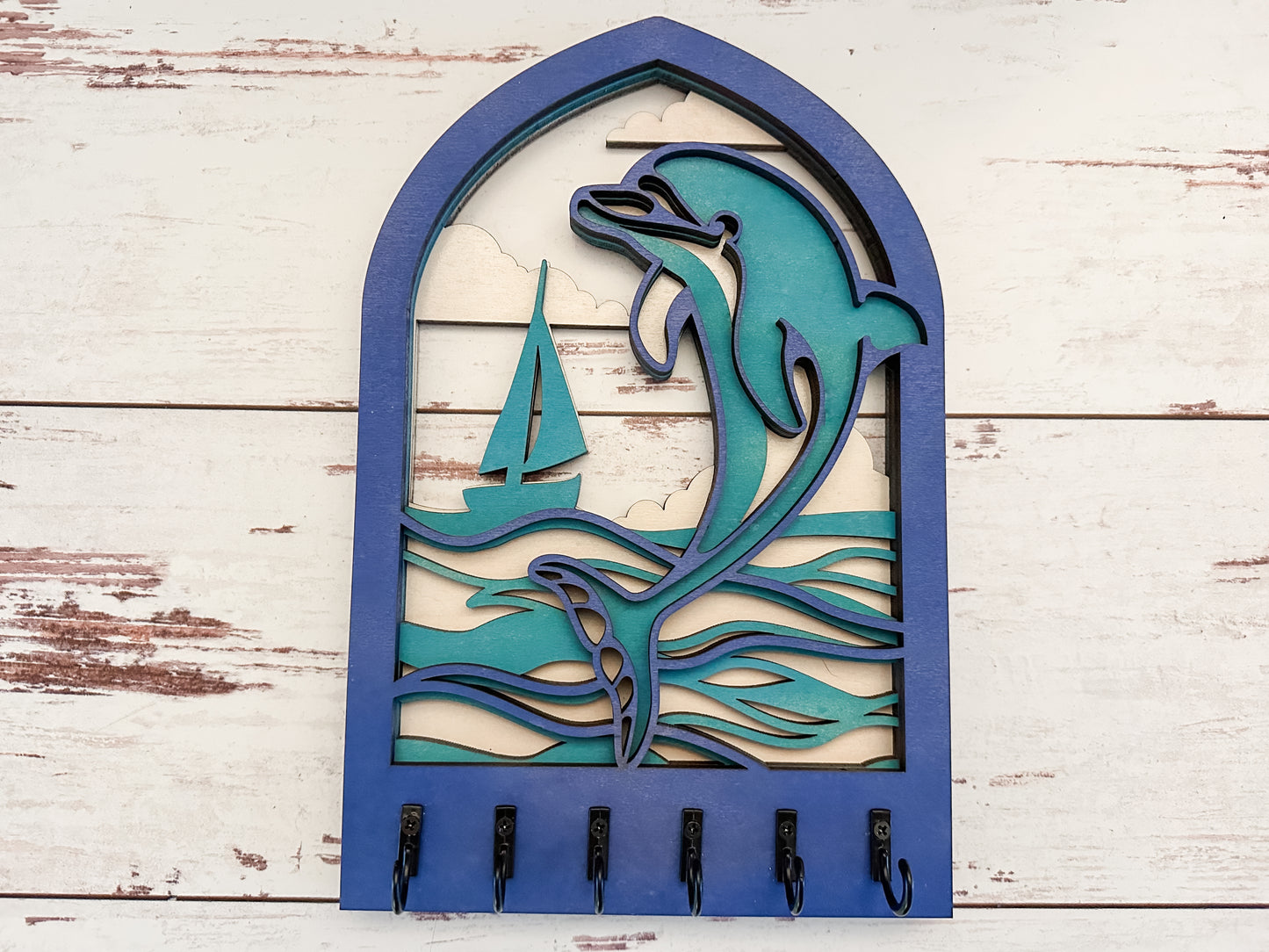 Dolphin Arch Key Holders