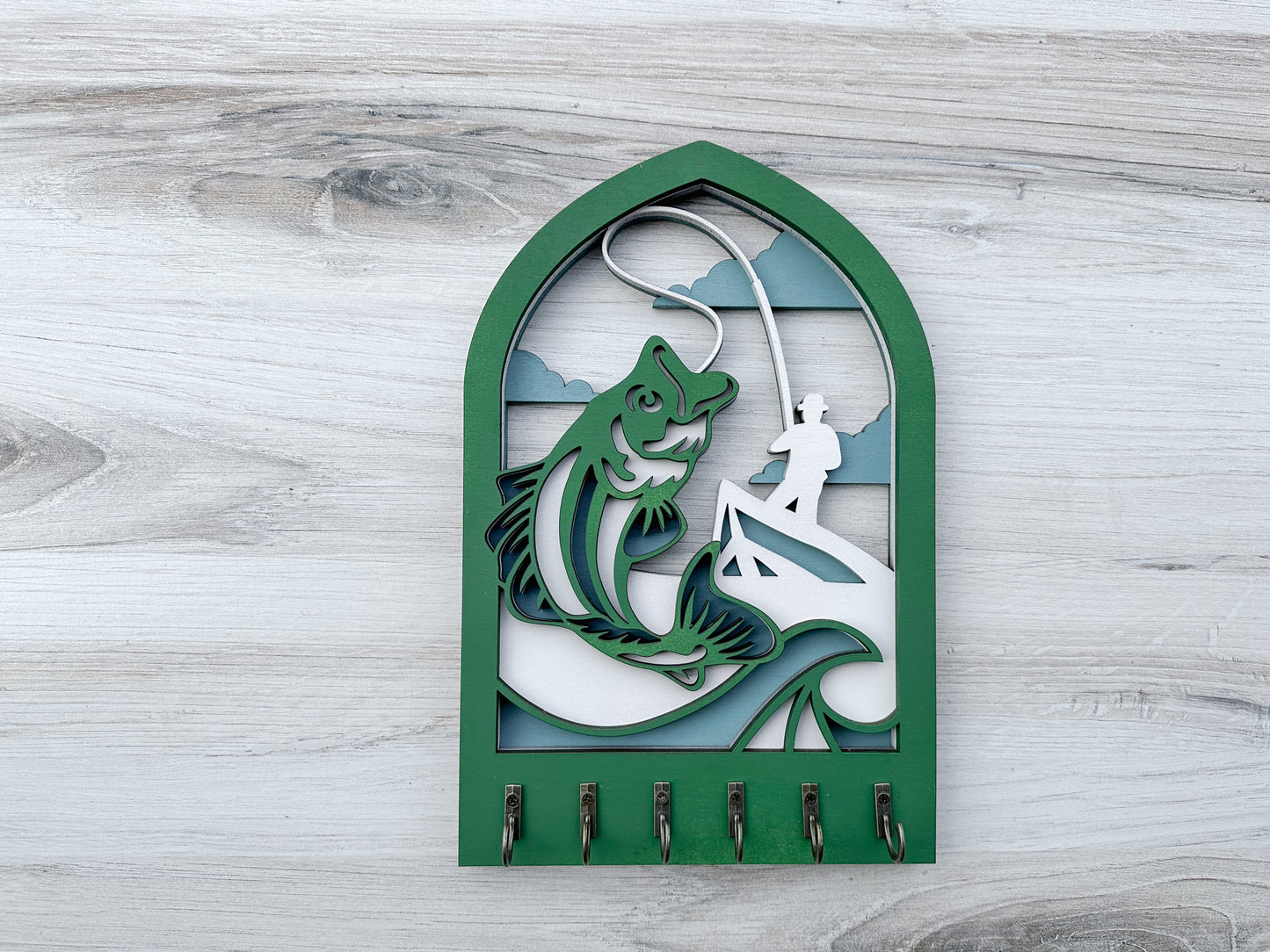 Fishing Arch Key Holders