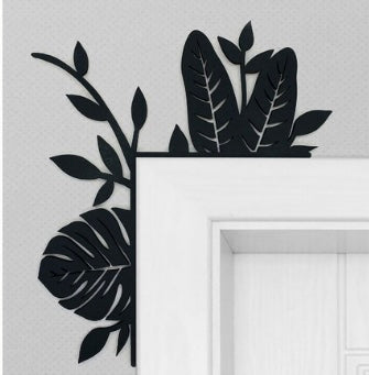Modern Leaf Trim Corner
