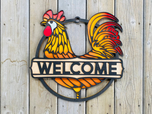 Rooster Sign