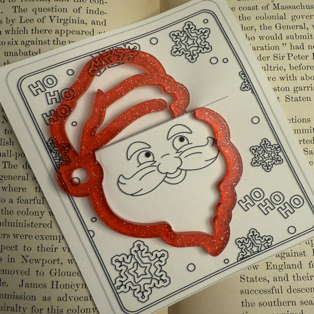 Santa Bookmark