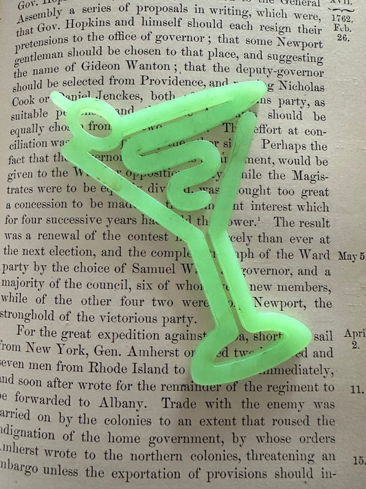 Martini Bookmark